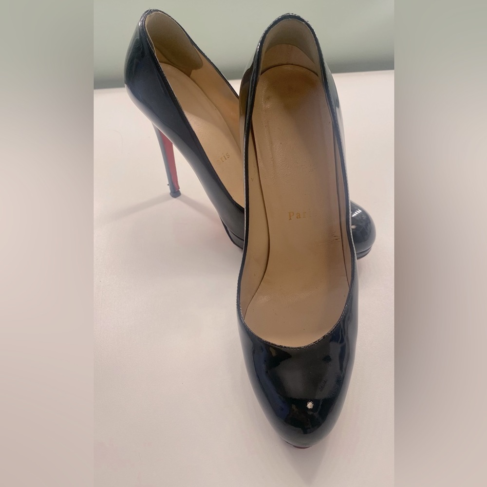 Black Christian Louboutin heels